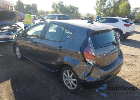 2017 Toyota Prius C One from USA, damaged, VIN JTDKDTB3XH1598707